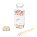 Multicolor Rainbow Safety Matches - 60 Count, 3.75" by Sweet Water Decor