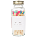 Multicolor Rainbow Safety Matches - 60 Count, 3.75" by Sweet Water Decor