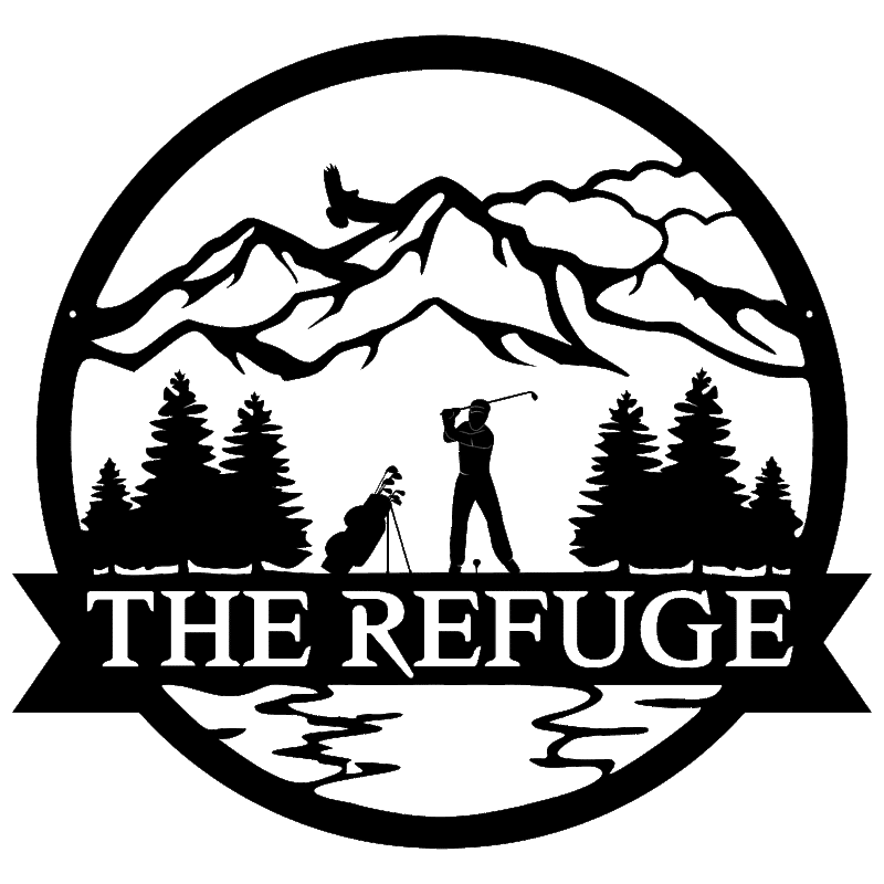 GOLFER OUTDOOR MONOGRAM