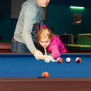 48 Inch Pool Wooden Game Table with Full Set of Ballsfor Kids and Adults
