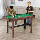 48 Inch Pool Wooden Game Table with Full Set of Ballsfor Kids and Adults by LJGDeals