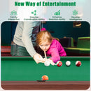 48 Inch Pool Wooden Game Table with Full Set of Ballsfor Kids and Adults by DirectDeals