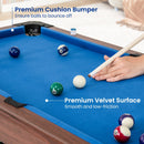 48 Inch Pool Wooden Game Table with Full Set of Ballsfor Kids and Adults