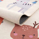 Colorful Hopscotch Washable Kids Rug