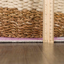 Nizar Pink Cloud Washable Kids Rug - Clearance