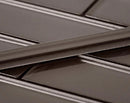 Cedar Brown 0.5x12 Glossy Glass Pencil Tile Trim (10 pack, 0.5 sq ft/case)