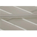 Snow White 0.5x12 Glossy Glass Pencil Tile Trim (10 pack, 0.5 sq ft/case) by Apollo Tile