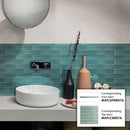 Ocean Blue 12x12 Glossy Glass Mosaic Tile (5 pack, 4.83 sq ft/case)