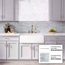 Gray 0.5x12 Glossy Glass Pencil Tile Trim (10 pack, 0.5 sq ft/case)