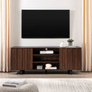 Girona 60" Modern TV Stand with Paneled Doors