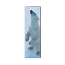 Alaska Polar Bear | Wall Art Print on Real Wood