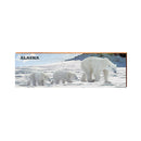 Alaska Polar Bear | Wall Art Print on Real Wood