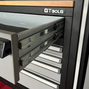 100" Rolling Tool Chest Workstation with Bench Top & Side Cabinets