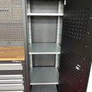 100" Rolling Tool Chest Workstation with Bench Top & Side Cabinets