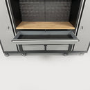 100" Rolling Tool Chest Workstation with Bench Top & Side Cabinets