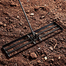42 x 10 Inch Lawn Leveling Rake with Ergonomic Handle