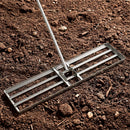 42 x 10 Inch Lawn Leveling Rake with Ergonomic Handle