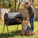 Compost Tumbler 37.5 Gallon Large Outdoor Compost Bin