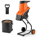 Electric Wood Chipper Shredder 15-Amp 1.8 Inch Capacity