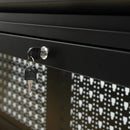 72 inch Rolling Tool Chest with Power Strip, Workbench, Upper Cabinets & Pegboard