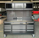 Overhead Pro Special Edition HD 72x79x24 inch Rolling Tool Chest and Workbench by GTools USA