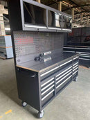 Overhead Pro Special Edition HD 72x79x24 inch Rolling Tool Chest and Workbench by GTools USA