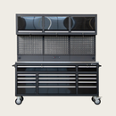 Overhead Pro Special Edition HD 72x79x24 inch Rolling Tool Chest and Workbench by GTools USA