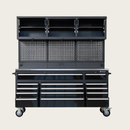 Overhead Pro Special Edition HD 72x79x24 inch Rolling Tool Chest and Workbench by GTools USA