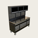 Overhead Pro Special Edition HD 72x79x24 inch Rolling Tool Chest and Workbench by GTools USA