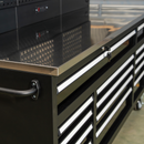 Overhead Pro Special Edition HD 72x79x24 inch Rolling Tool Chest and Workbench by GTools USA