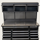 Overhead Pro Special Edition HD 72x79x24 inch Rolling Tool Chest and Workbench by GTools USA