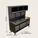 Overhead Pro Special Edition HD 72x79x24 inch Rolling Tool Chest and Workbench