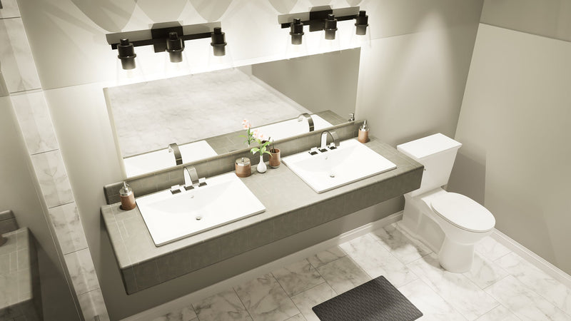 The Original Free Floating Bathroom Vanity Kit™ with Wedi® & Original Vanity Bracket®