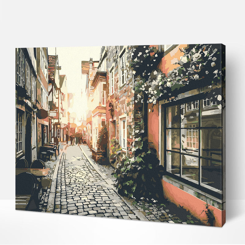 Old Town at Sunset
