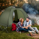 2-Person Camping Cot Tent Foldable Off-Ground Camping Combo for Adults by LJGDeals