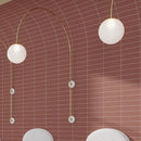 Arte 1.97 in. x 7.87 in. Matte Red Ceramic Subway Wall and Floor Tile (60 pack, 6.46 sq. ft./case)