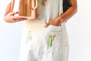 Botanical Embroidered Apron by Galley & Fen