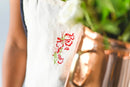 Botanical Embroidered Apron by Galley & Fen