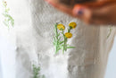 Botanical Embroidered Apron by Galley & Fen