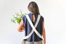 Botanical Embroidered Apron by Galley & Fen