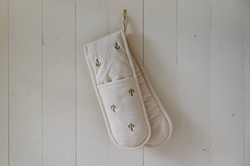 Flora Double Oven Mitt