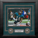 Kenneth Gainwell First Touchdown Philadelphia Eagles Autographed Framed Photo - JSA Authenticated by Dynasty Sports & Framing
