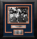 Gale Sayers in Action Chicago Bears 8" x 10" Framed Football Photo with Engraved Autograph by Dynasty Sports & Framing