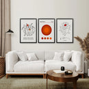 Abstract Picasso Wall Art Set of 3 Poster