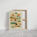“Stacked Harmony” – Mid-Century Modern Geometric Art Print