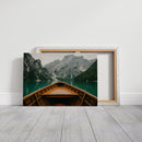 Rustic Mountain Lake Adventure Art Print
