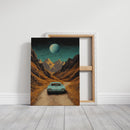 Celestial Journey - Vintage Roadscape Art