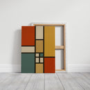Vibrant Geometric Abstract Art Print