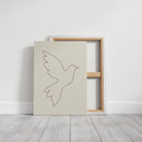 Minimalist Dove Line Art Print