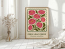 Blossoming Fern - Peony Art Print
